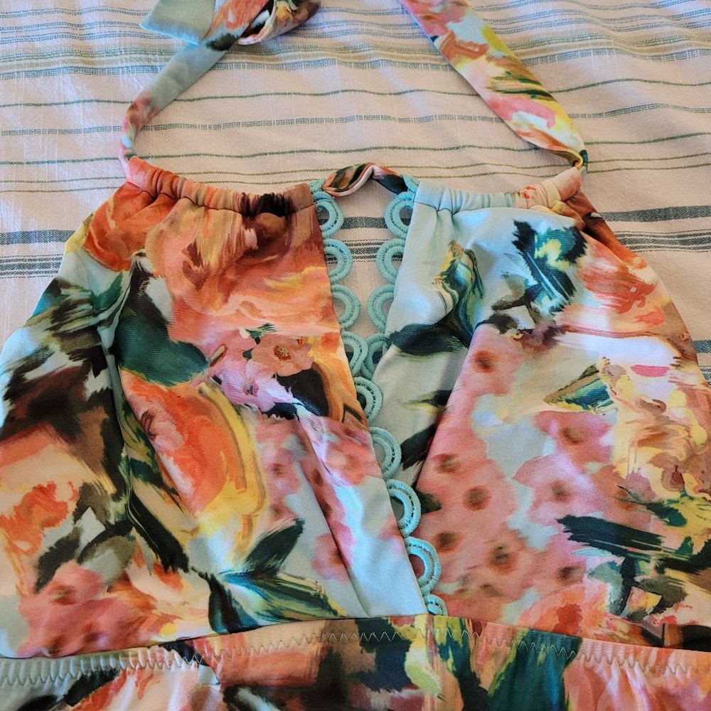 NWOT Becca Etc. Tankini Set (top and bottom) 2X